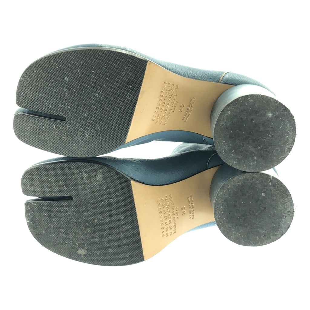 Maison Margiela / 메종 마르젤라 | 2021SS | Tabi Ankle Boots 타비 가죽 발목 힐 부츠 | 35 |