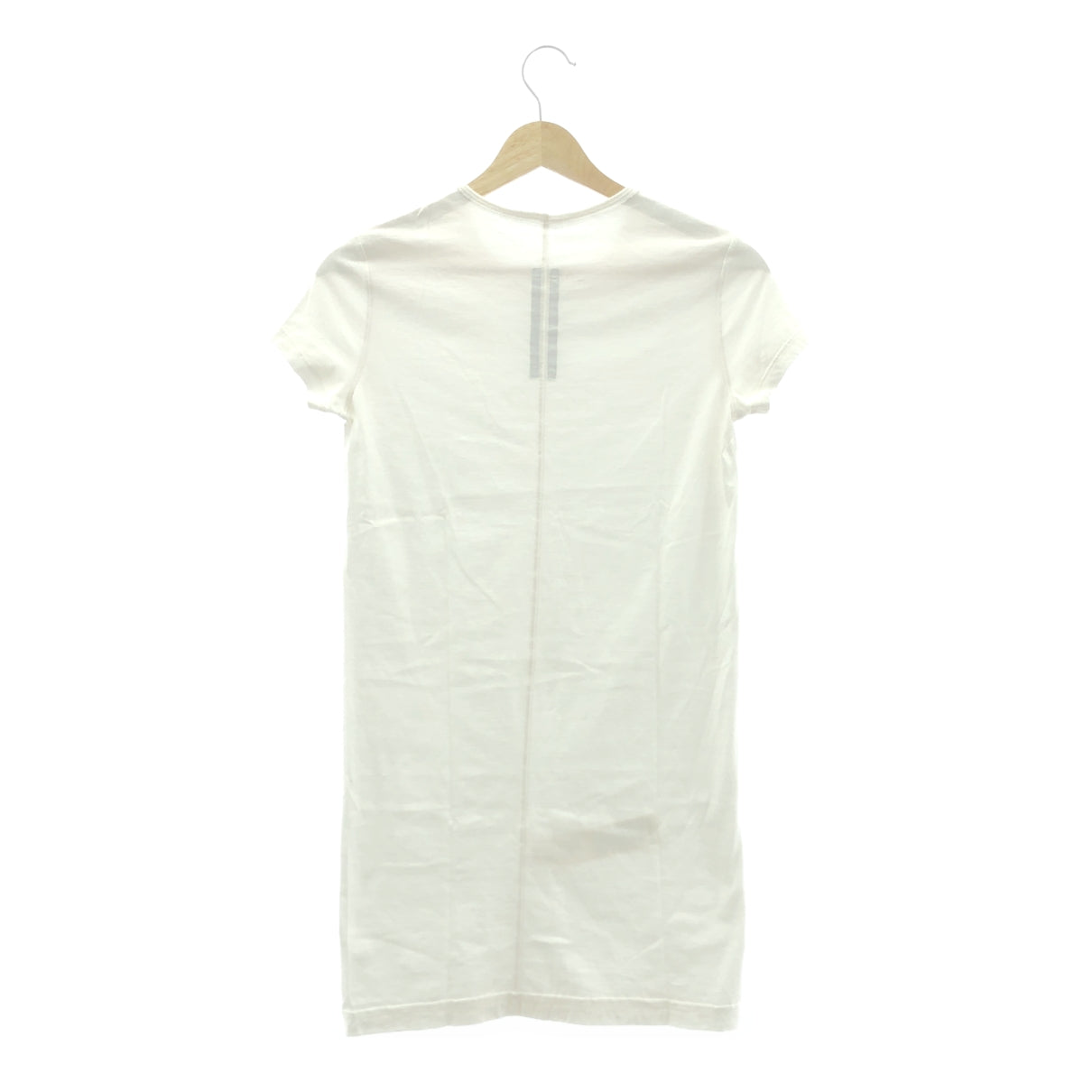 Rick Owens / リックオウエンス | LEVEL SHORT SLEEVE T-SHIRTS コットン ロングTシャツ | 38 | ホワイト | レディース