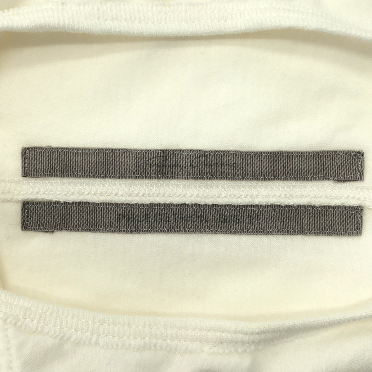 Rick Owens / リックオウエンス | LEVEL SHORT SLEEVE T-SHIRTS コットン ロングTシャツ | 38 | ホワイト | レディース