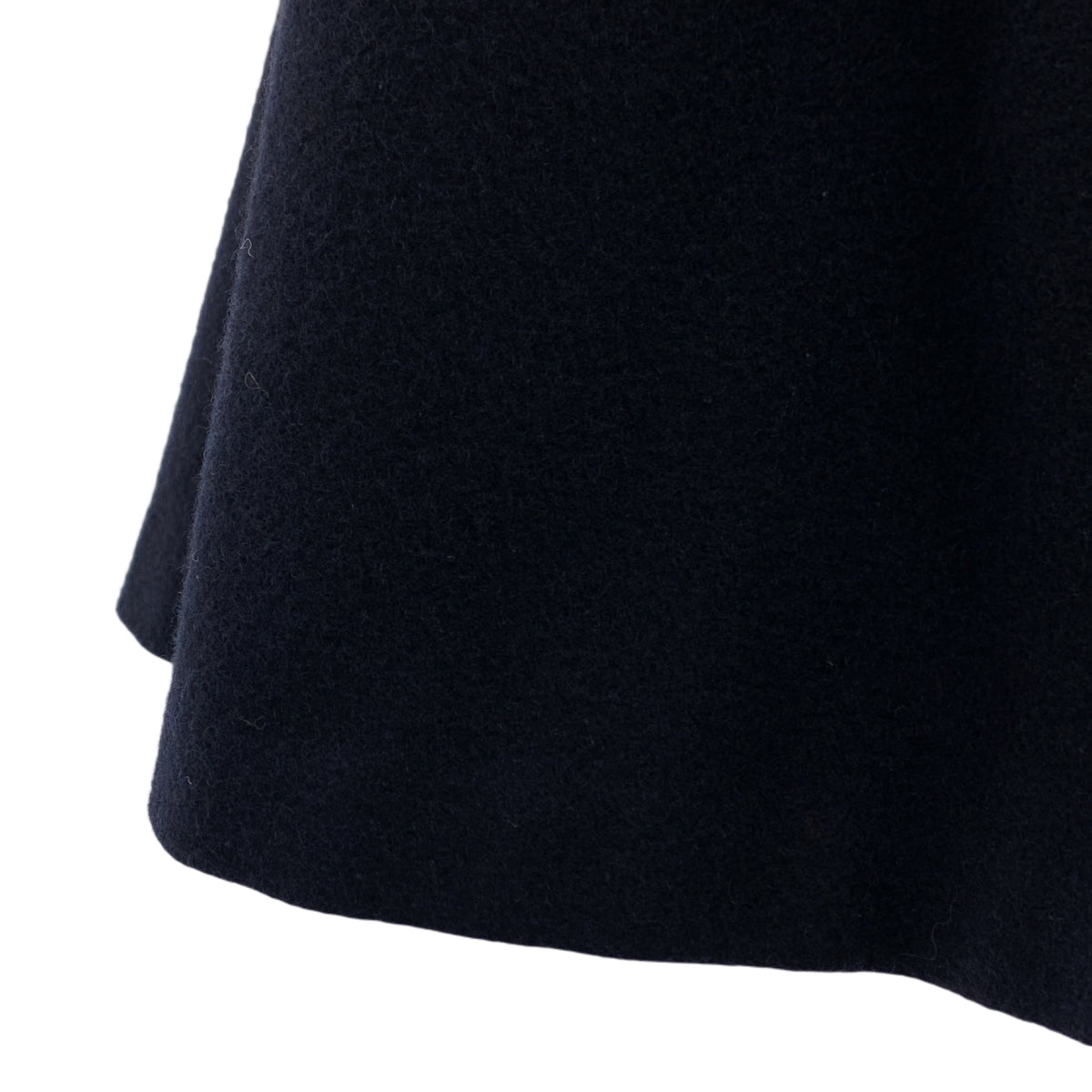 YOKO CHAN / ヨーコチャン | ウール フレアスカート | 38 | ネイビー