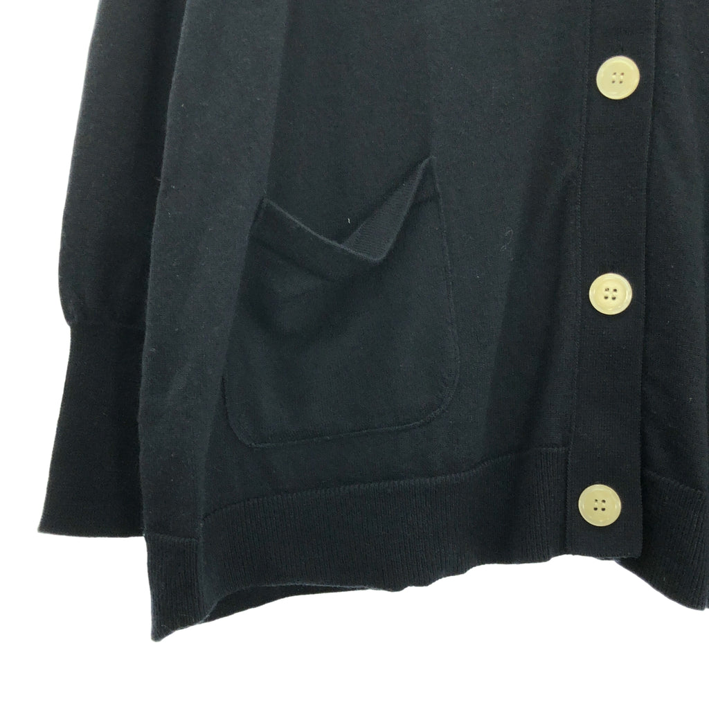 Framework / フレームワーク | Vネック ビッグカーディガン | F | ネイビー | レディース