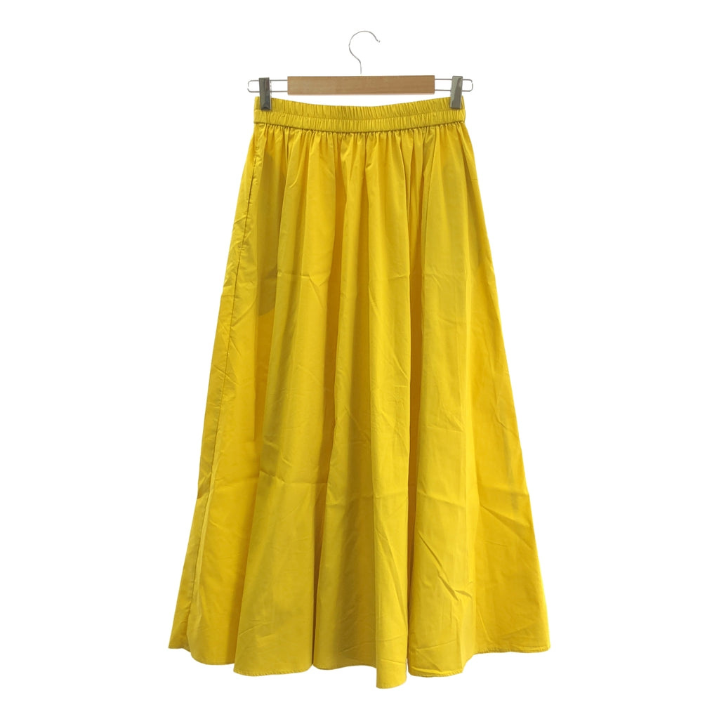 Spick and Span / スピックアンドスパン | 2025SS | CO/PE撥水ギャザースカート | F | レディース