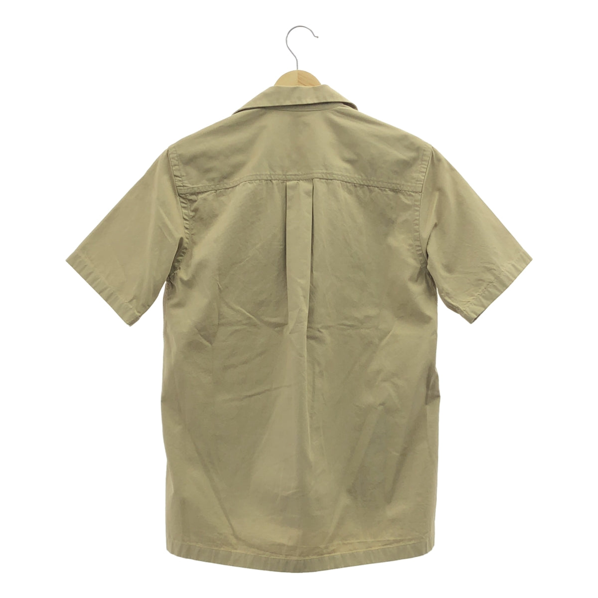 【美品】BAGUTTA バクッタ キューバシャツ 半袖 ベージュ M 美品】BAGUTTA バクッタ キューバシャツ 半袖 ベージュ M