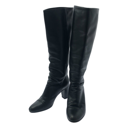 Martin Margiela | 粗跟皮長靴 | 37 | 女款