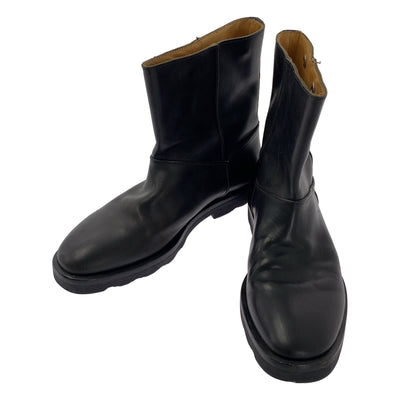 【美品】  Maison Martin Margiela / メゾンマルタンマルジェラ | レザー ショートブーツ | 41 | ブラック | メンズ