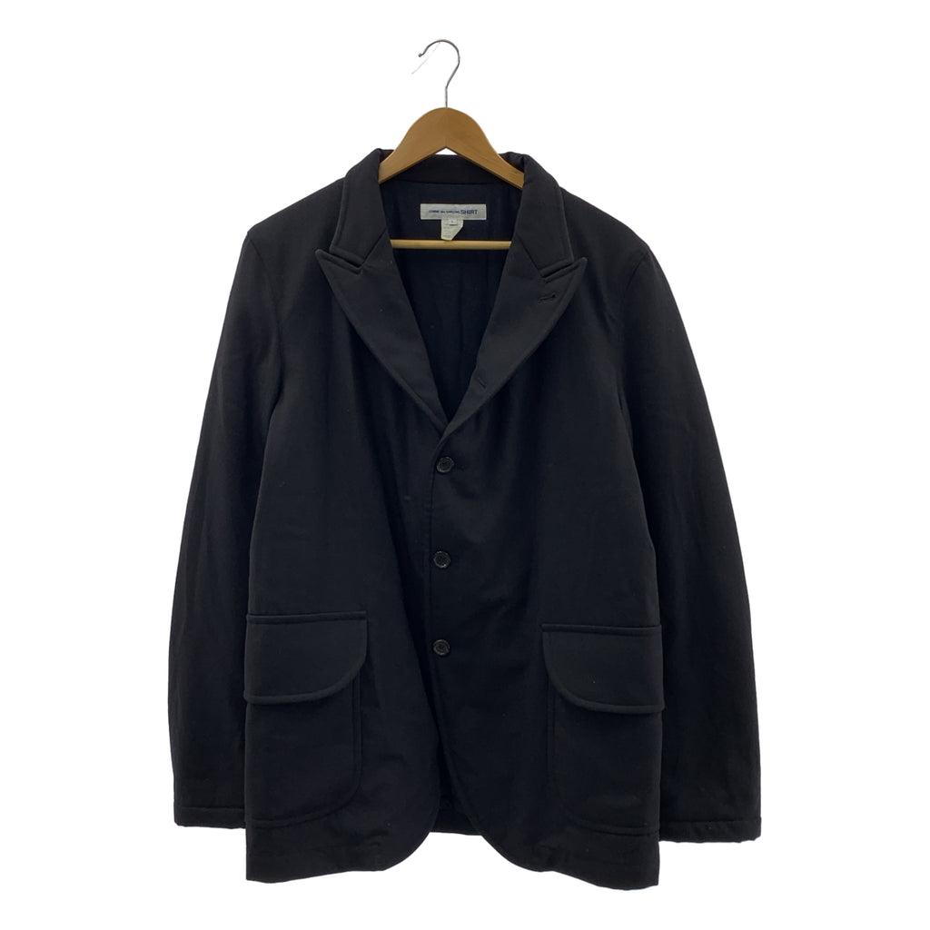 COMME des GARCONS SHIRT / コムデギャルソンシャツ | 中綿 シングルブレスト オーバージャケット / 総裏地 | L | メンズ