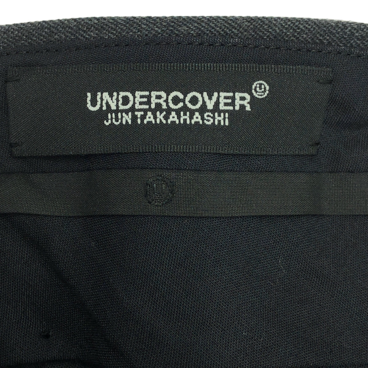 【美品】  UNDER COVER  / アンダーカバー | ウール スラックスパンツ | 1 | グレー | メンズ