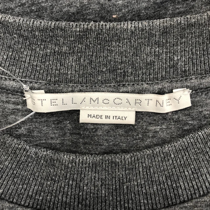 STELLA McCARTNEY / ステラマッカートニー | サイドスリット ロゴ スウェット | 36 | レディース