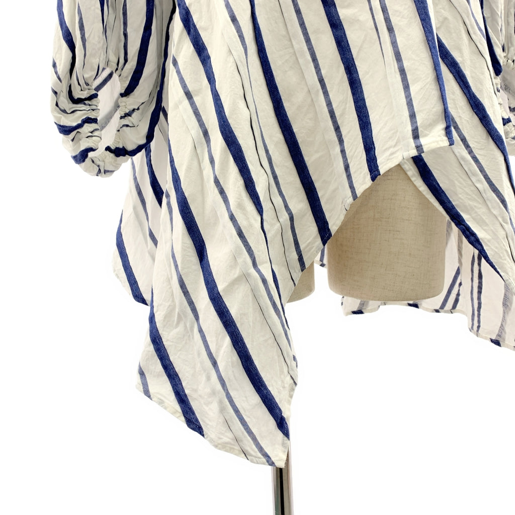 ENFOLD | 條紋寬鬆襯衫 | 尺寸 38 | 女款