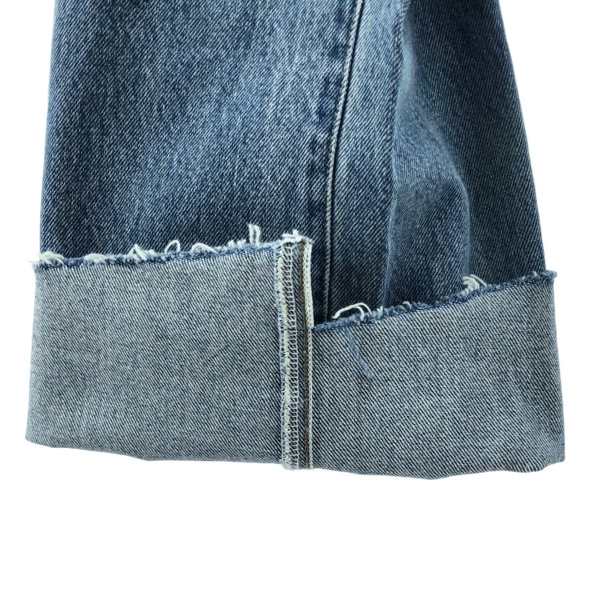 L'Appartement / アパルトモン | 2021AW | cropped wide denim / カットオフ クロップドワイドデニムパンツ | 25 | インディゴ | レディース