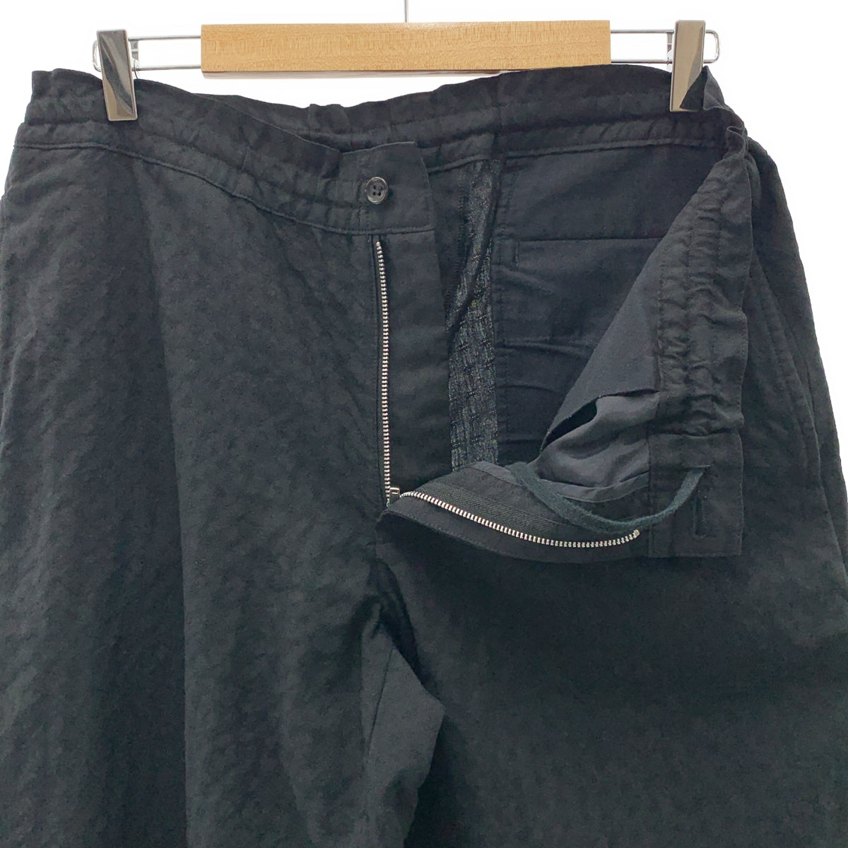COMME des GARCONS HOMME DEUX / 콤데 갤슨 옴두 | 2020SS | 엠브로이다 리드 로스트링 슬랙스 팬츠 |