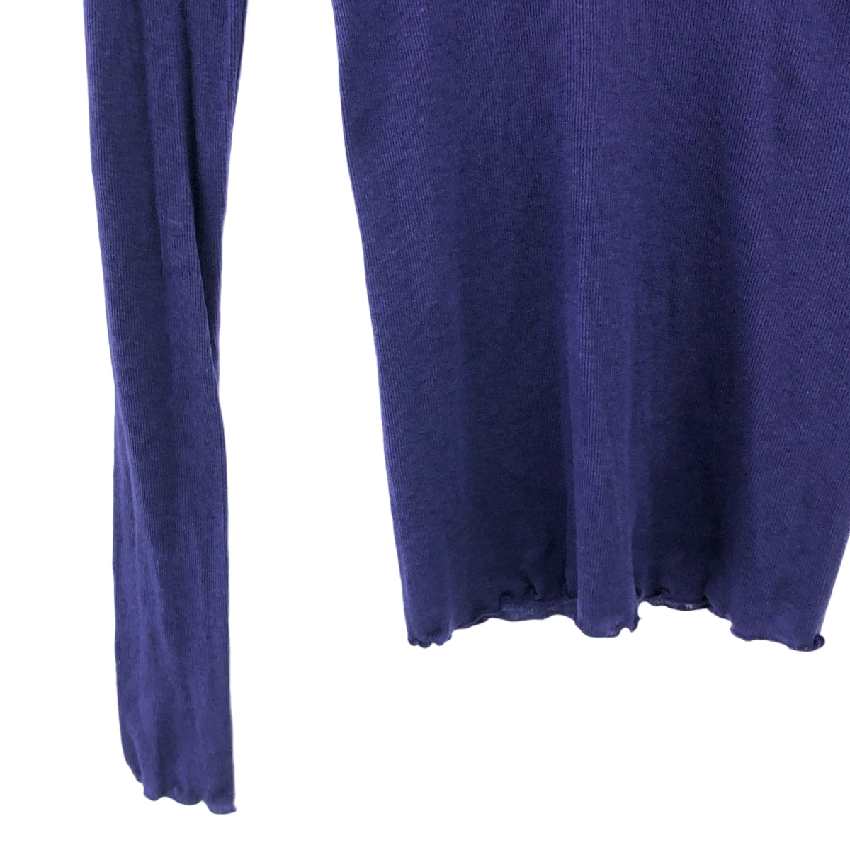 Tomorrowland BALLSEY | Cotton Silk Ribbed Turtleneck Pullover | S | Women's
