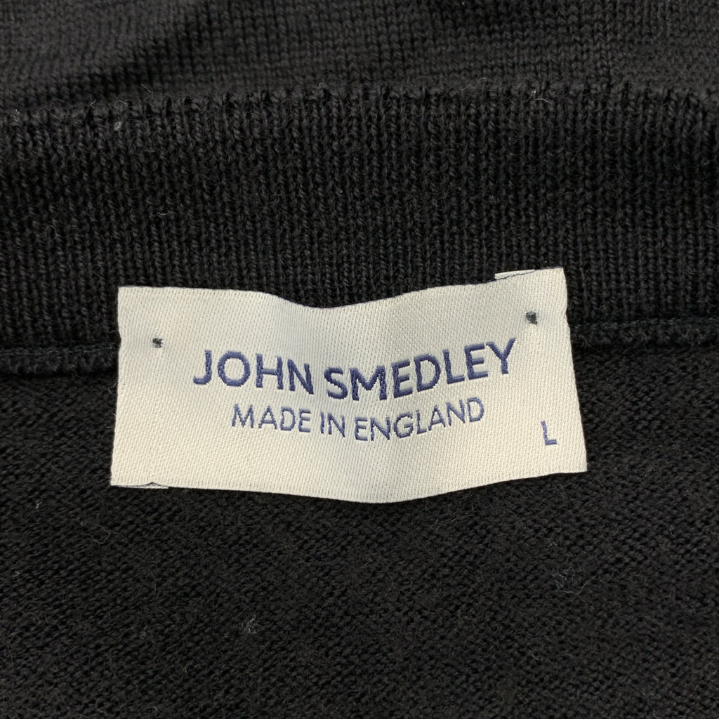 JOHN SMEDLEY / John Smedley | 羊毛亨利領針織衫 | L尺寸 | 男士