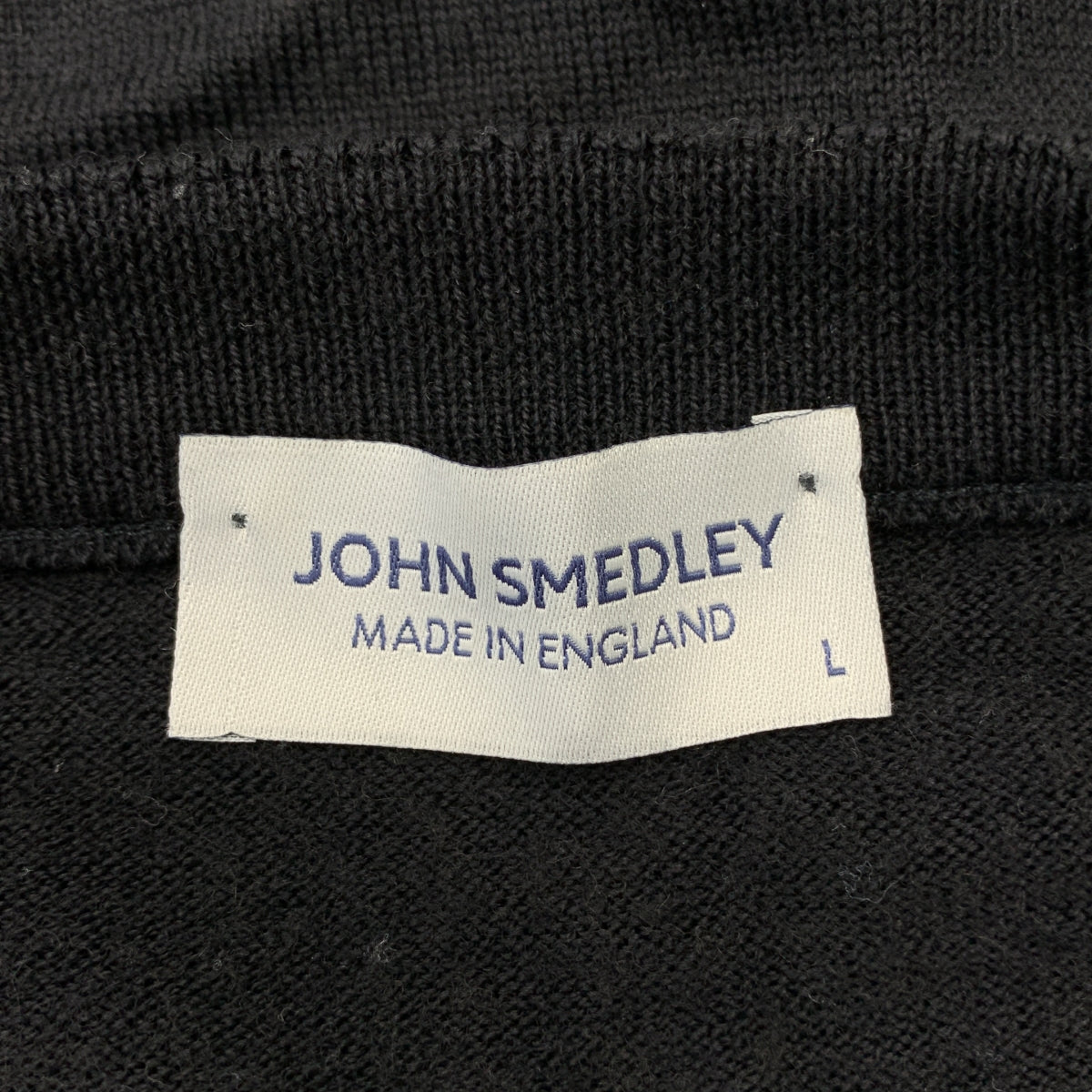 JOHN SMEDLEY / John Smedley | 羊毛亨利領針織衫 | L尺寸 | 男士