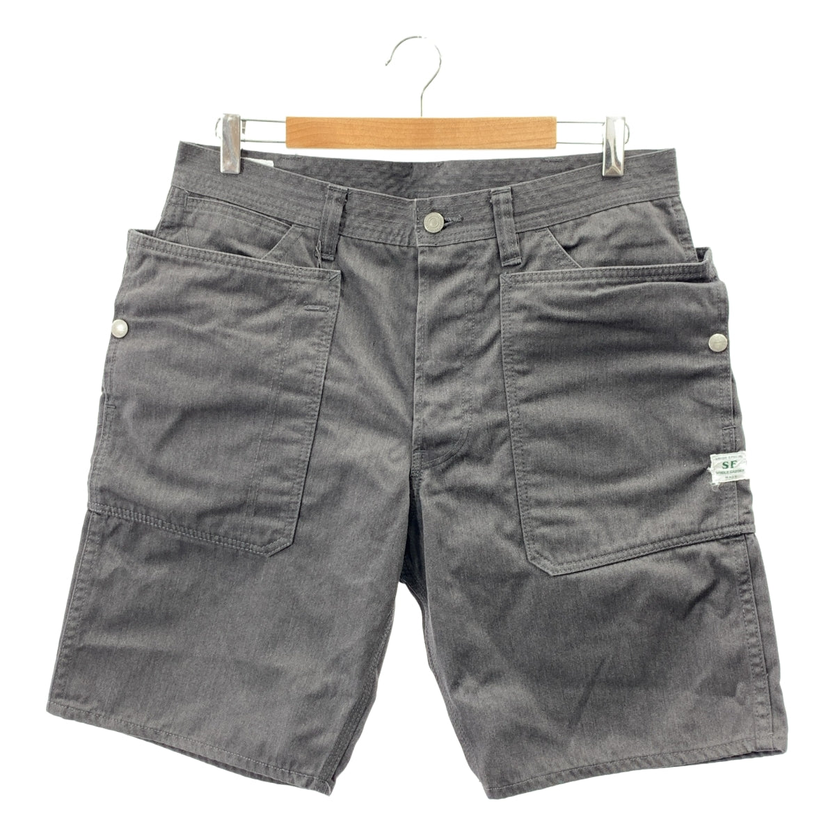 SASSAFRAS | 雙口袋寬版工裝短褲 | L碼 | 男款