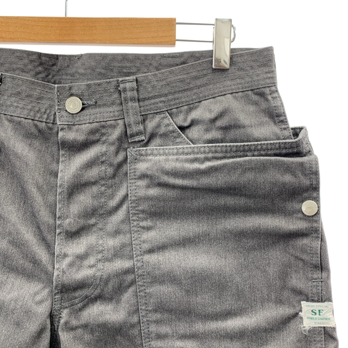 SASSAFRAS | 雙口袋寬版工裝短褲 | L碼 | 男款