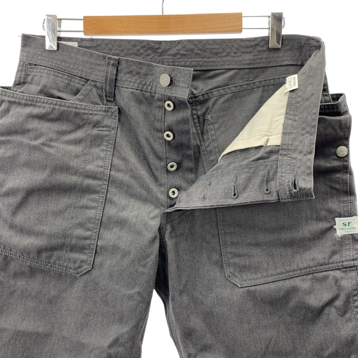 SASSAFRAS | 雙口袋寬版工裝短褲 | L碼 | 男款