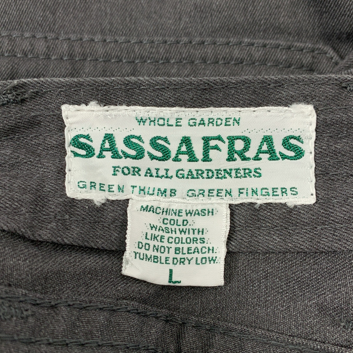 SASSAFRAS / ササフラス | ダブルポケット ワイド カーゴ ショートパンツ ショーツ | L | メンズ