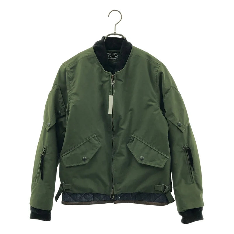 SLOWGUN / スロウガン | ダブルアジャスター ブルゾン ジャケット / 着脱可ボアキルティングライナー | 1 | グリーン系 | メンズ