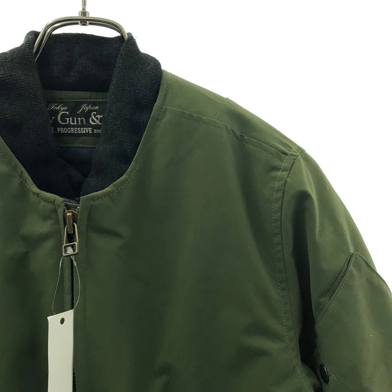 SLOWGUN / スロウガン | ダブルアジャスター ブルゾン ジャケット / 着脱可ボアキルティングライナー | 1 | グリーン系 | メンズ
