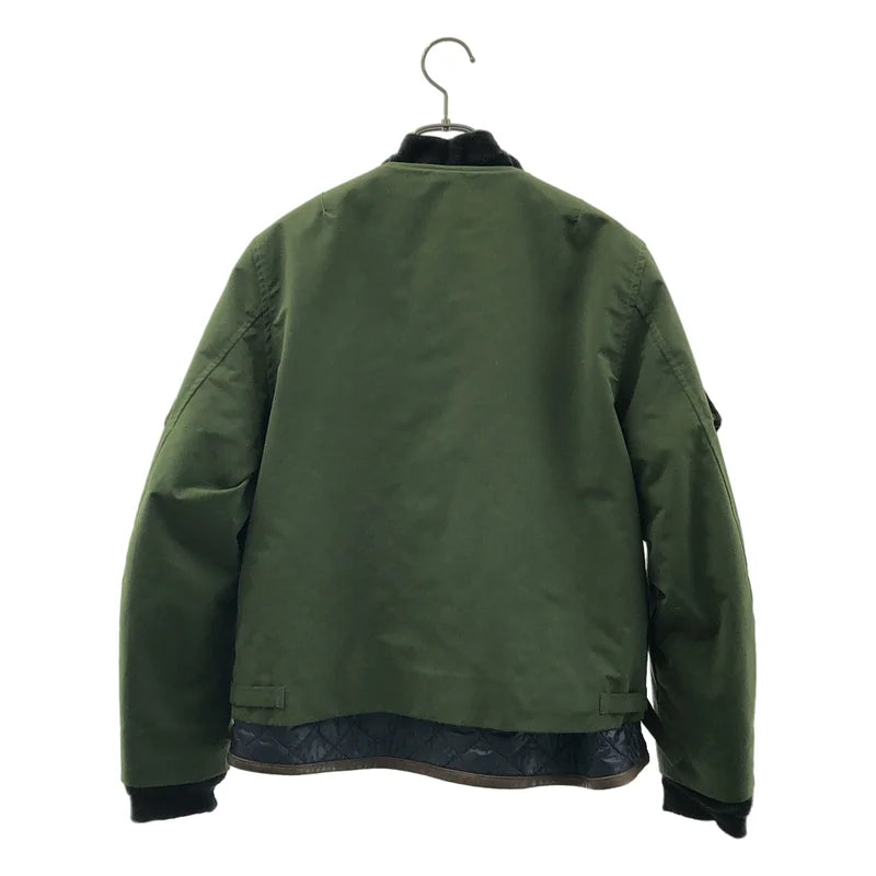 SLOWGUN / スロウガン | ダブルアジャスター ブルゾン ジャケット / 着脱可ボアキルティングライナー | 1 | グリーン系 | メンズ