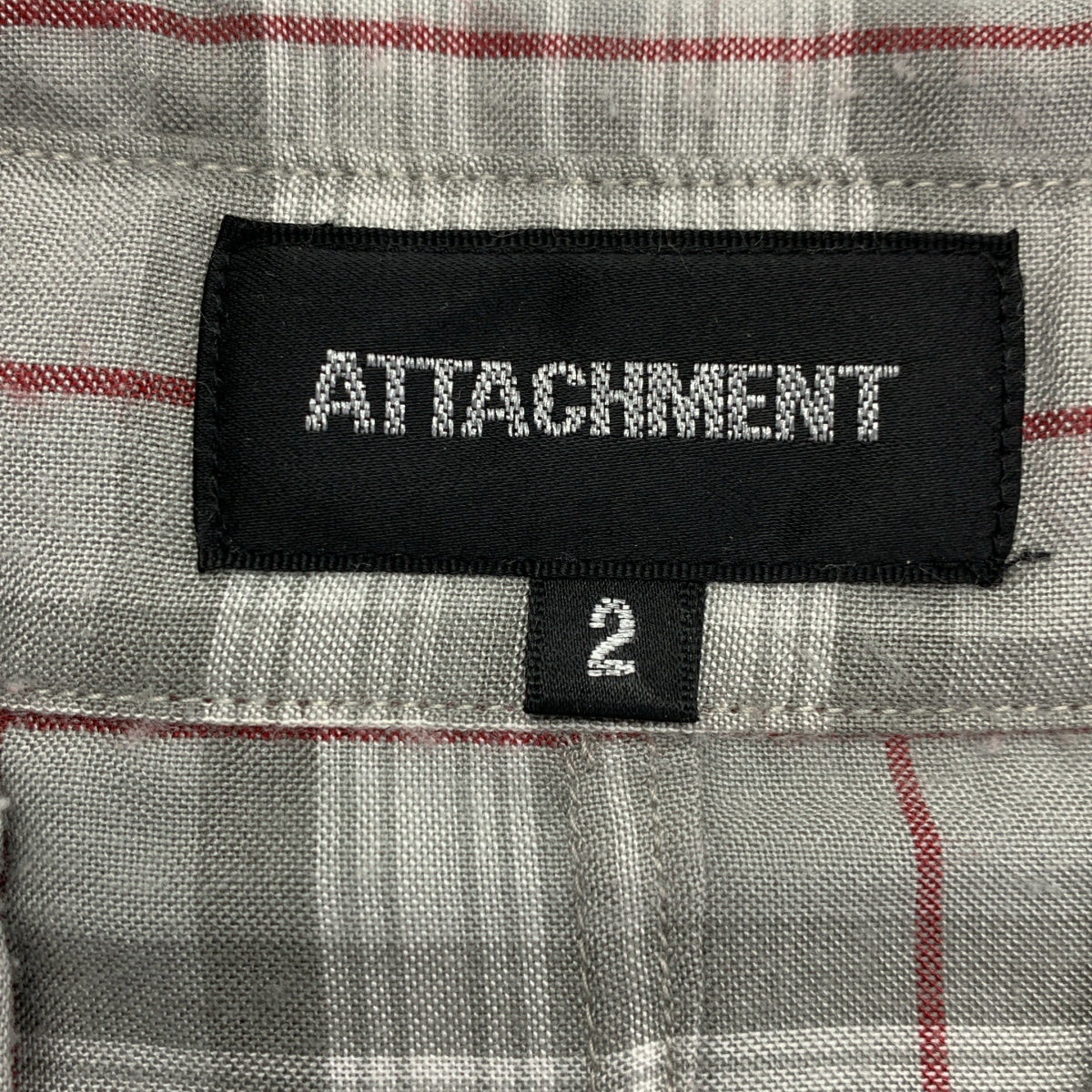 ATTACHMENT / アタッチメント | レーヨン混 チェックシャツ | 2 | メンズ