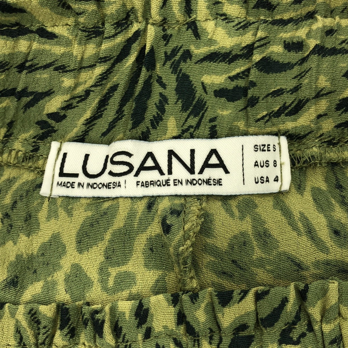 Spick and Span | 2022SS | LUSANA Hepburn Pants | S | Women's