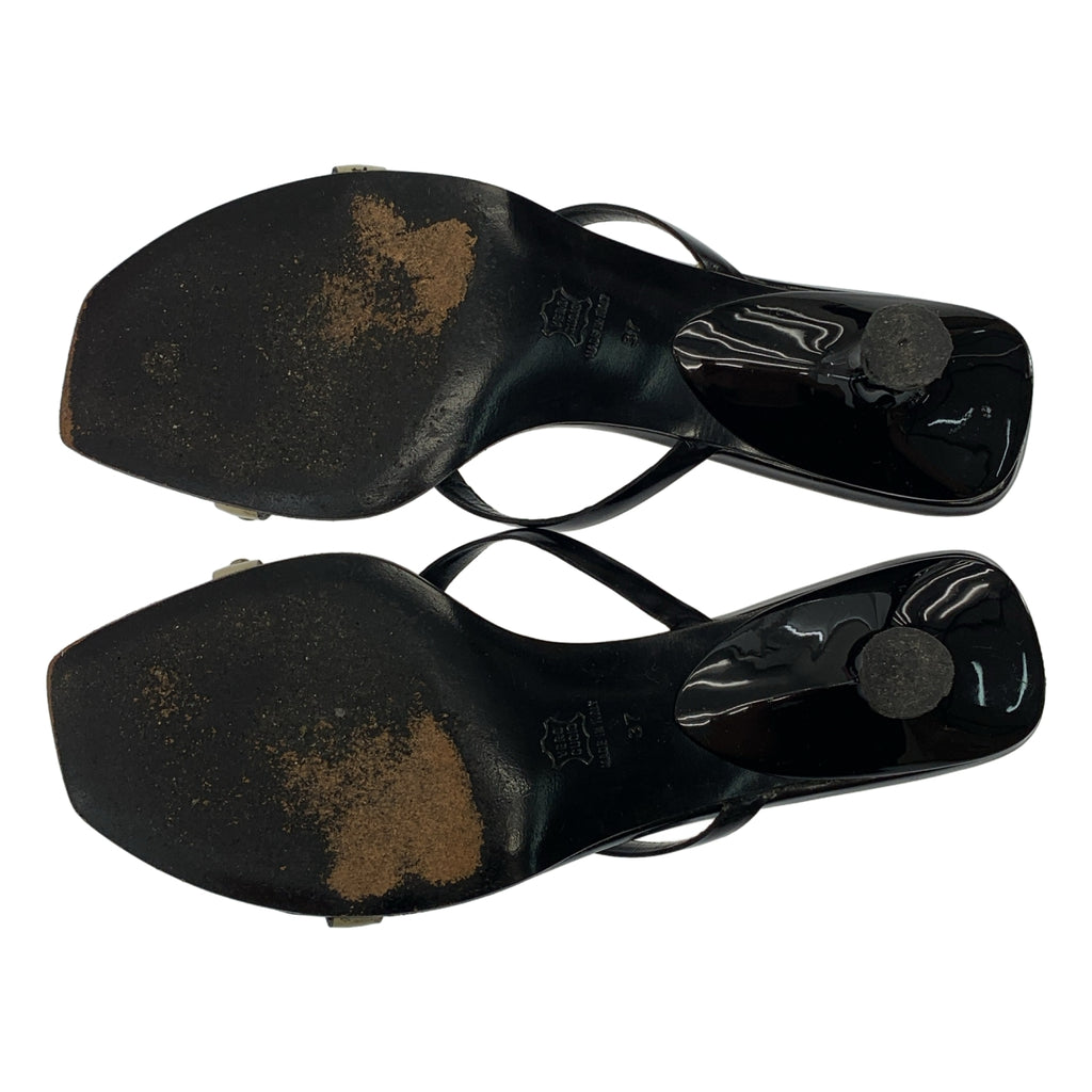 miu miu / 뮤뮤 | 스트랩 뮬 샌들 | 37 | 여성