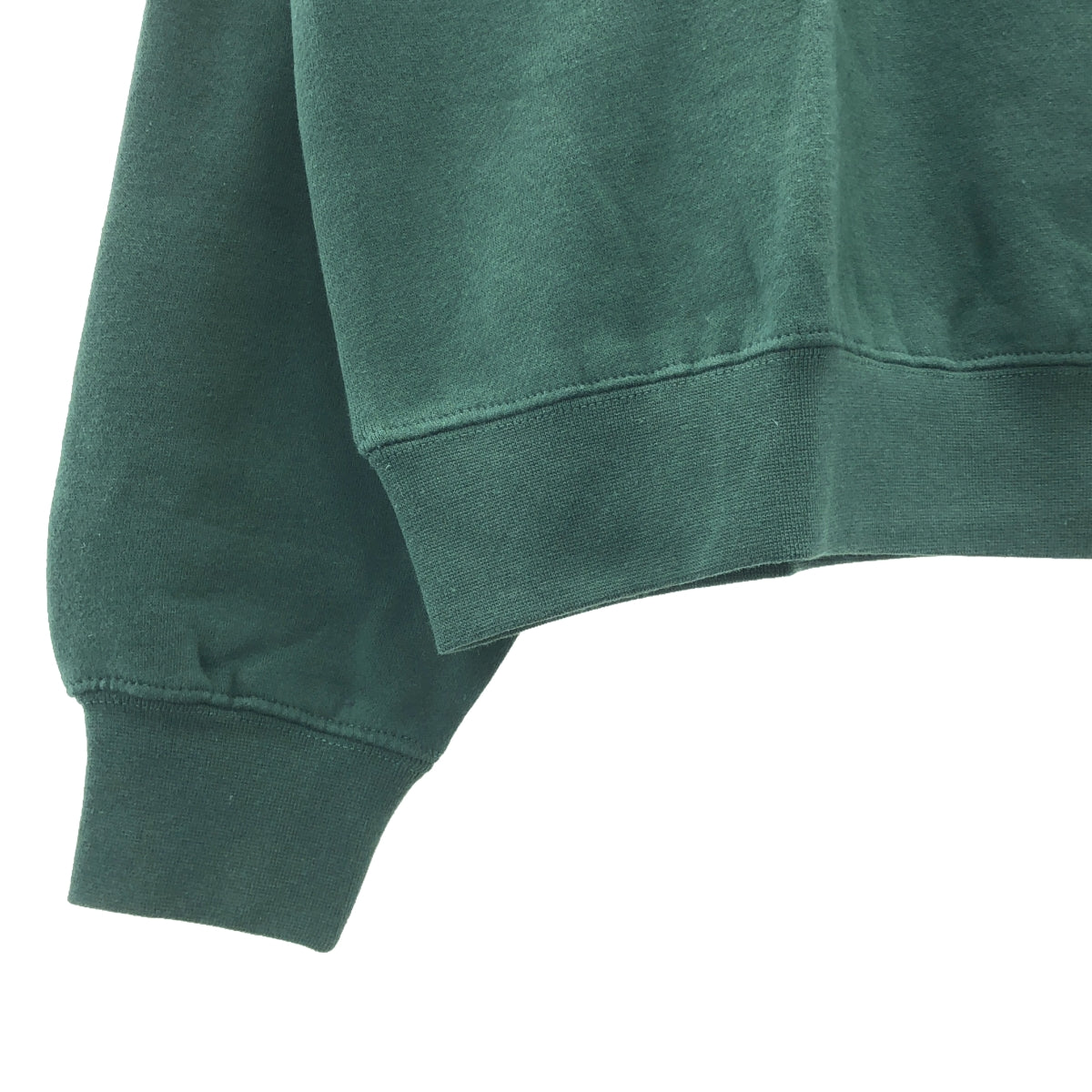 霧氣必備 |背面印花圓領運動衫 | S |綠色 |男士