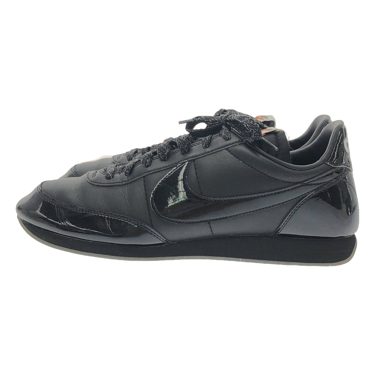 【미품】 BLACK COMME des GARCONS / 블랙콤 데 걸슨 | 2018SS | × NIKE 나이키 콜라보 NIGHTTRACK 나이트 트럭 스니커 | 29.5 | 블랙 | 남성