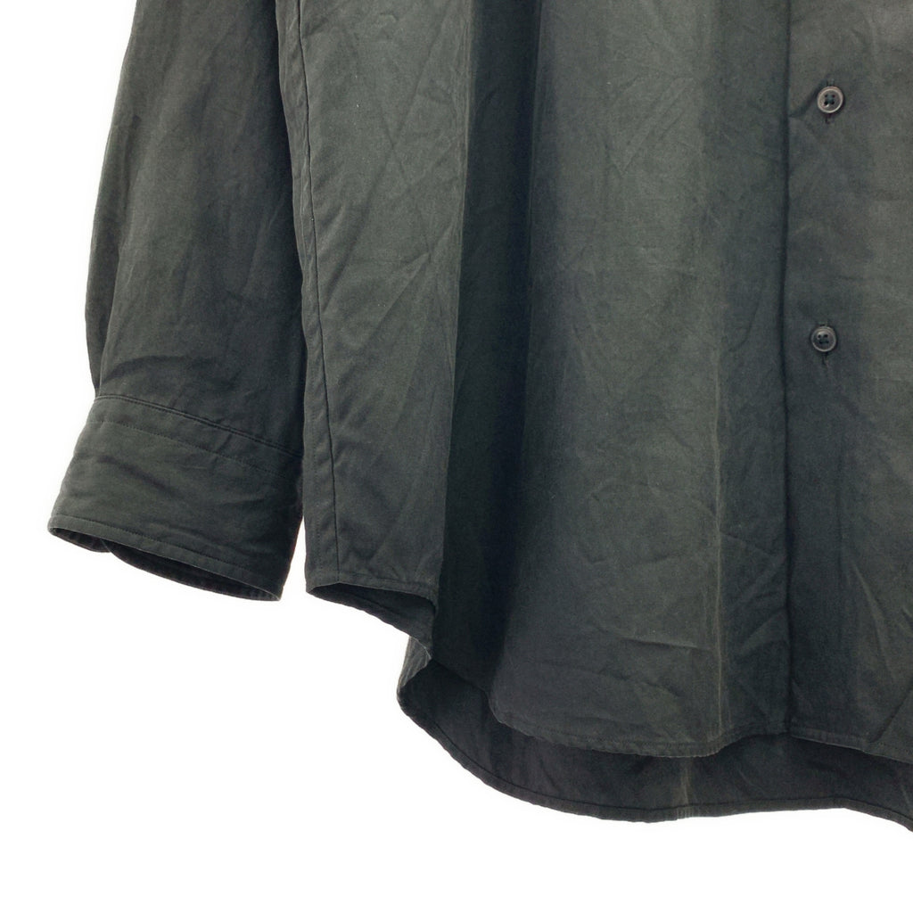 Kaptain Sunshine / キャプテンサンシャイン | Regular Collar Shirt silk 100％ / シルク オーバーシルエット シャツ | 42 | メンズ