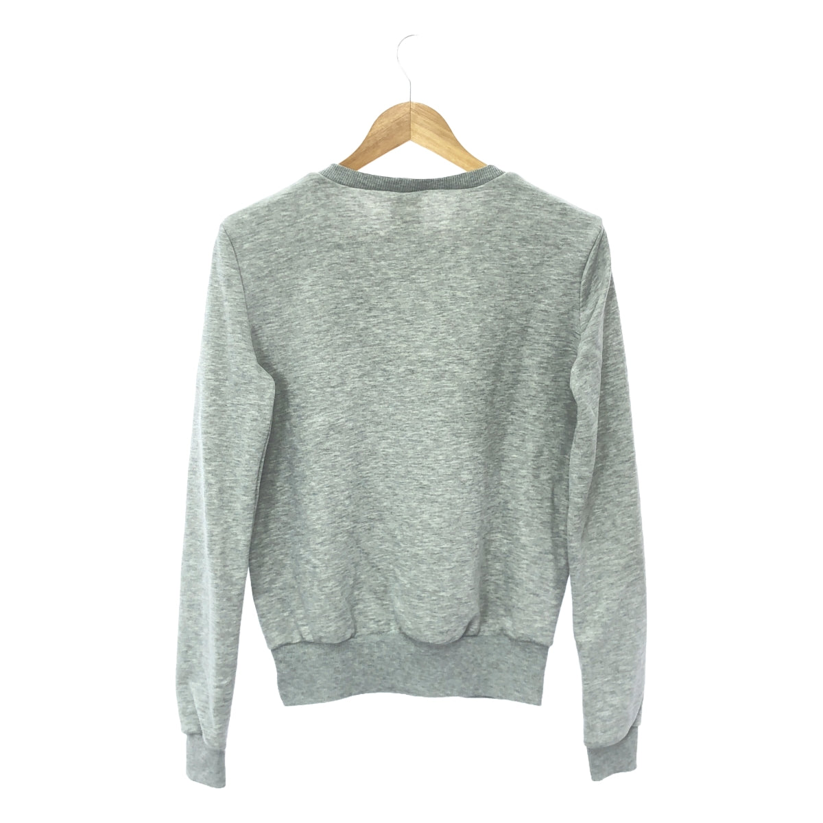 galliano | Studded crew neck sweatshirt pullover | XS | Grey | Women's