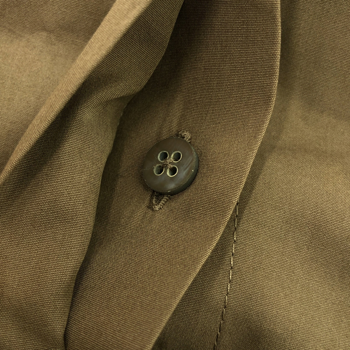 [狀況良好] JIL SANDER | 寬袖襯衫 | 尺寸 36 | 卡其色 | 女款