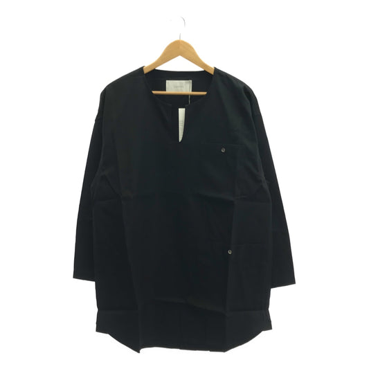 [New] prasthana / Prasthana | Long sleeper gen2 shirt | S | Black | Men's