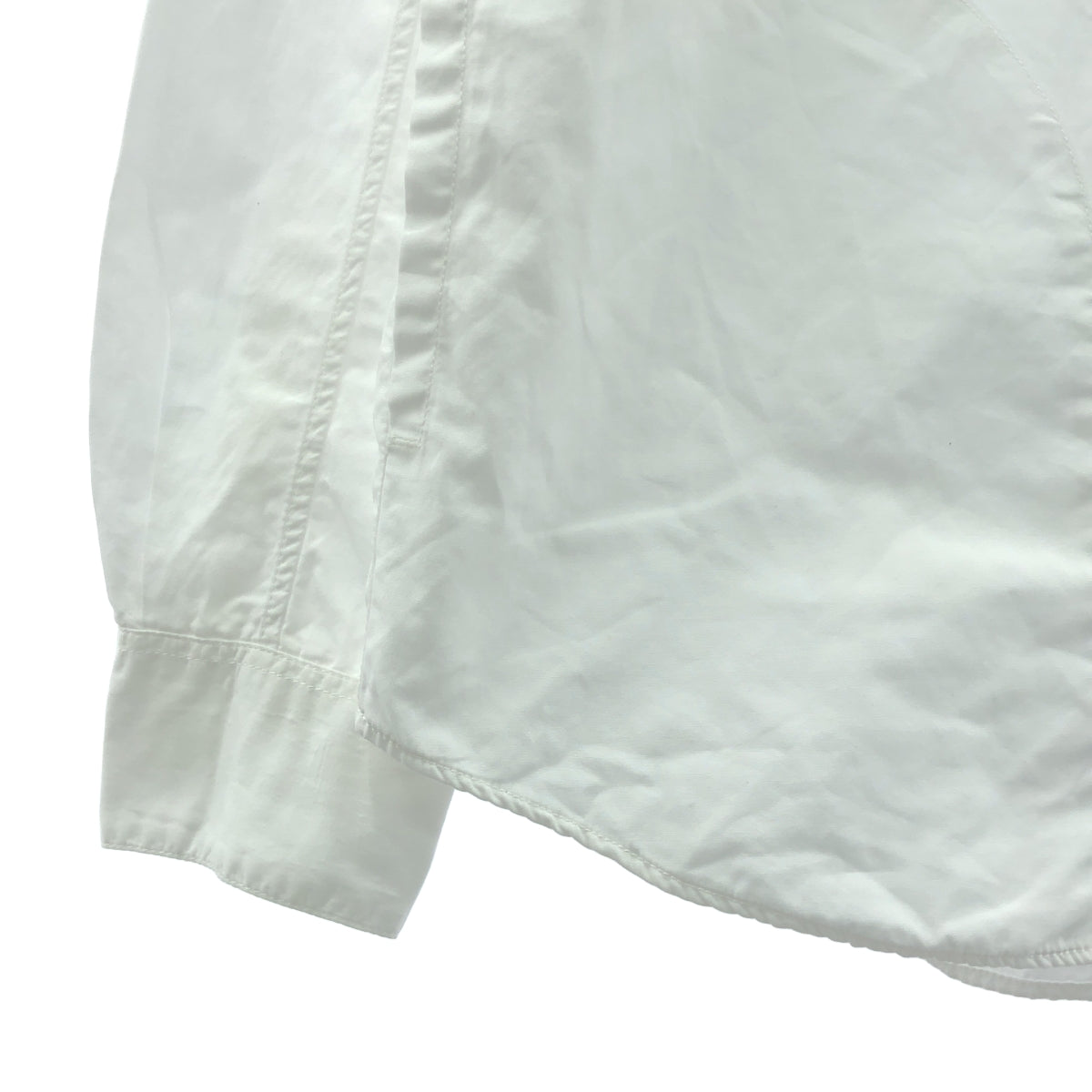 NEIGHBORHOOD / 네이버 후드 | CLASSIC WHITE SHIRT LS 로고 코튼 셔츠 | M | 화이트 | 남성