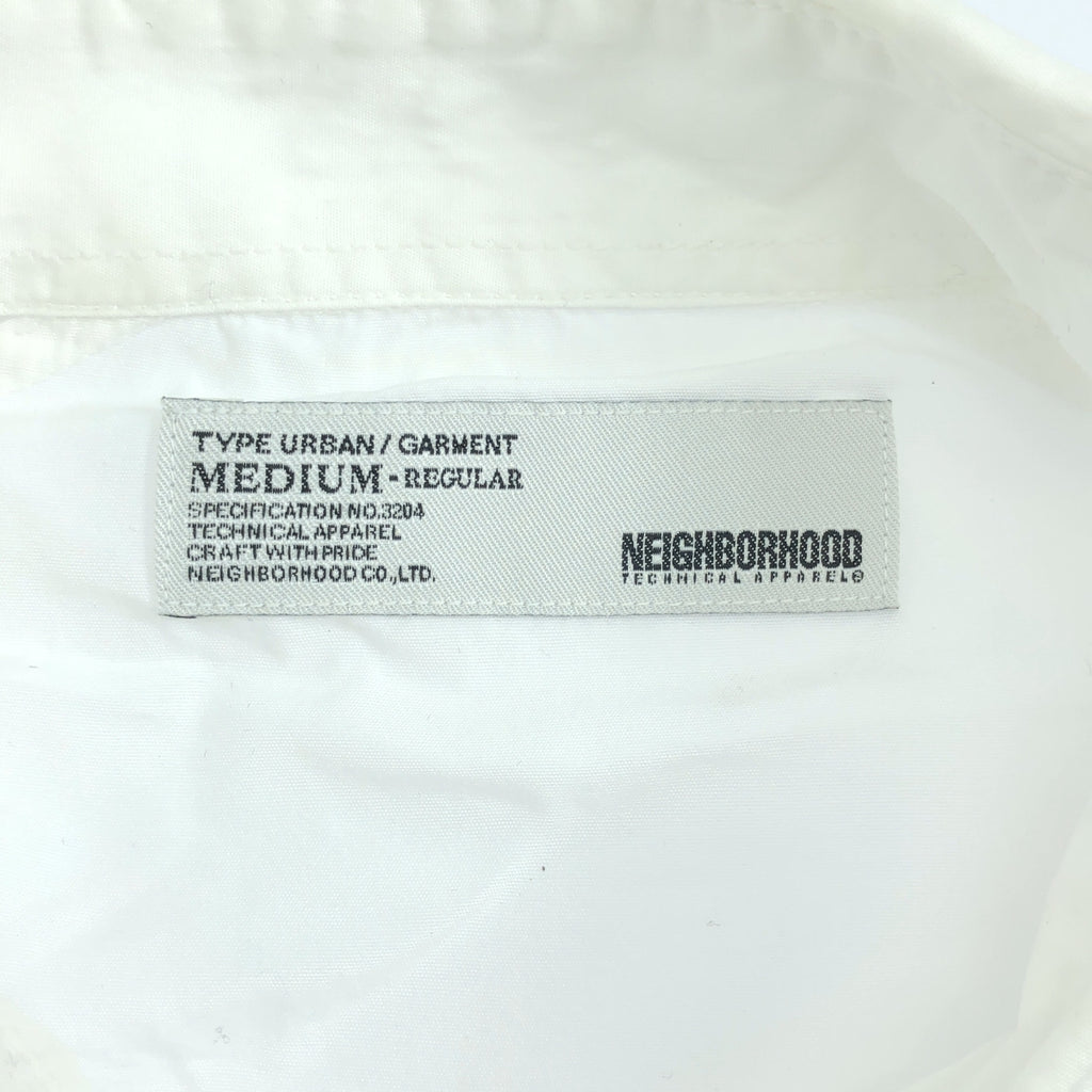 NEIGHBORHOOD / 네이버 후드 | CLASSIC WHITE SHIRT LS 로고 코튼 셔츠 | M | 남성