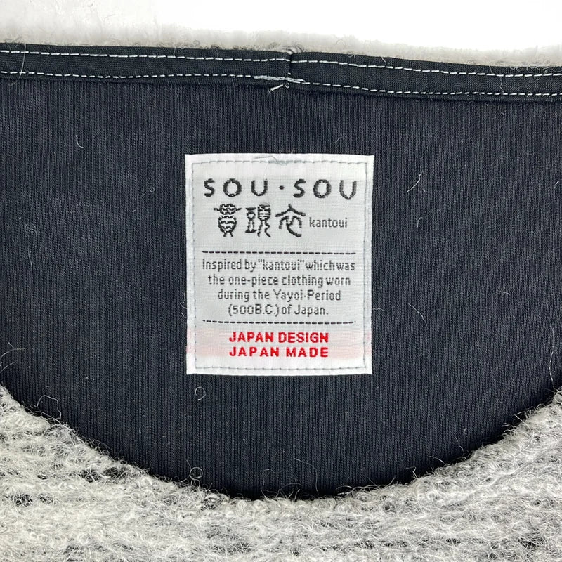 SOU・SOU / ソウソウ | 貫頭衣 Kantoui ウール トップス |