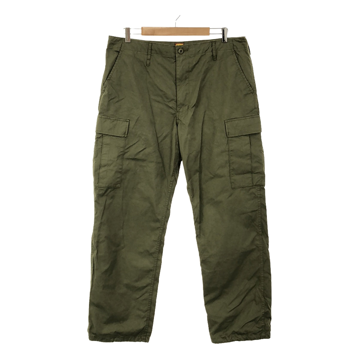 HUMAN MADE | Cotton Nylon Military Cargo Pants | XL | Olive | Men's