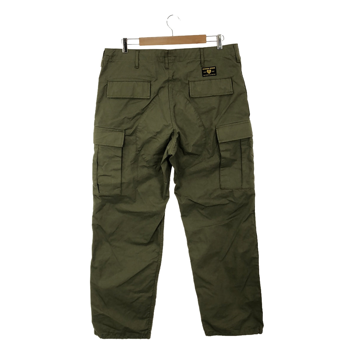 HUMAN MADE | Cotton Nylon Military Cargo Pants | XL | Olive | Men's