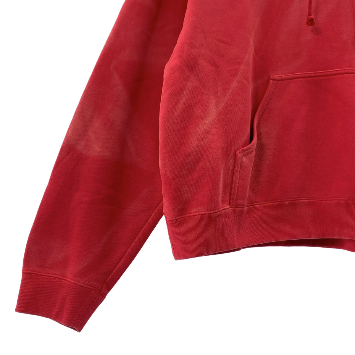K3&co. / ケイスリーアンドコー | FADED HOODIE フェード加工 スウェットパーカー | F | レッド | レディース