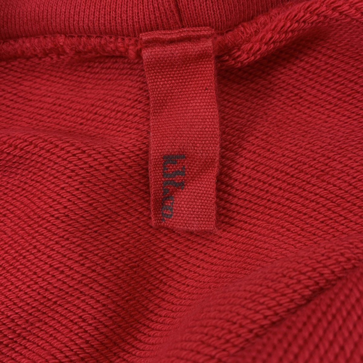 K3&co. / ケイスリーアンドコー | FADED HOODIE フェード加工 スウェットパーカー | F | レッド | レディース