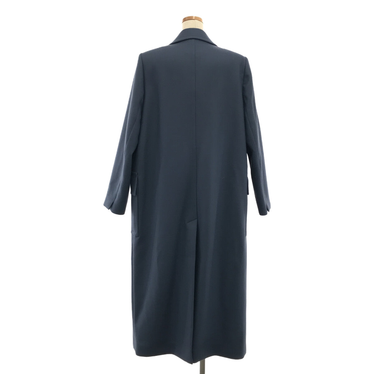 HYKE / ハイク | 2022AW | ウール ロングコート | 3 | ブルー | レディース