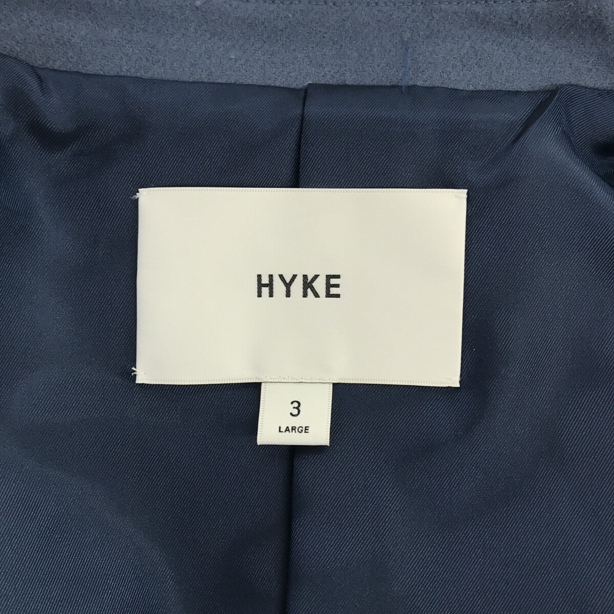 HYKE ハイク チェックスカート 近年モデル ライトグレー×ダーク