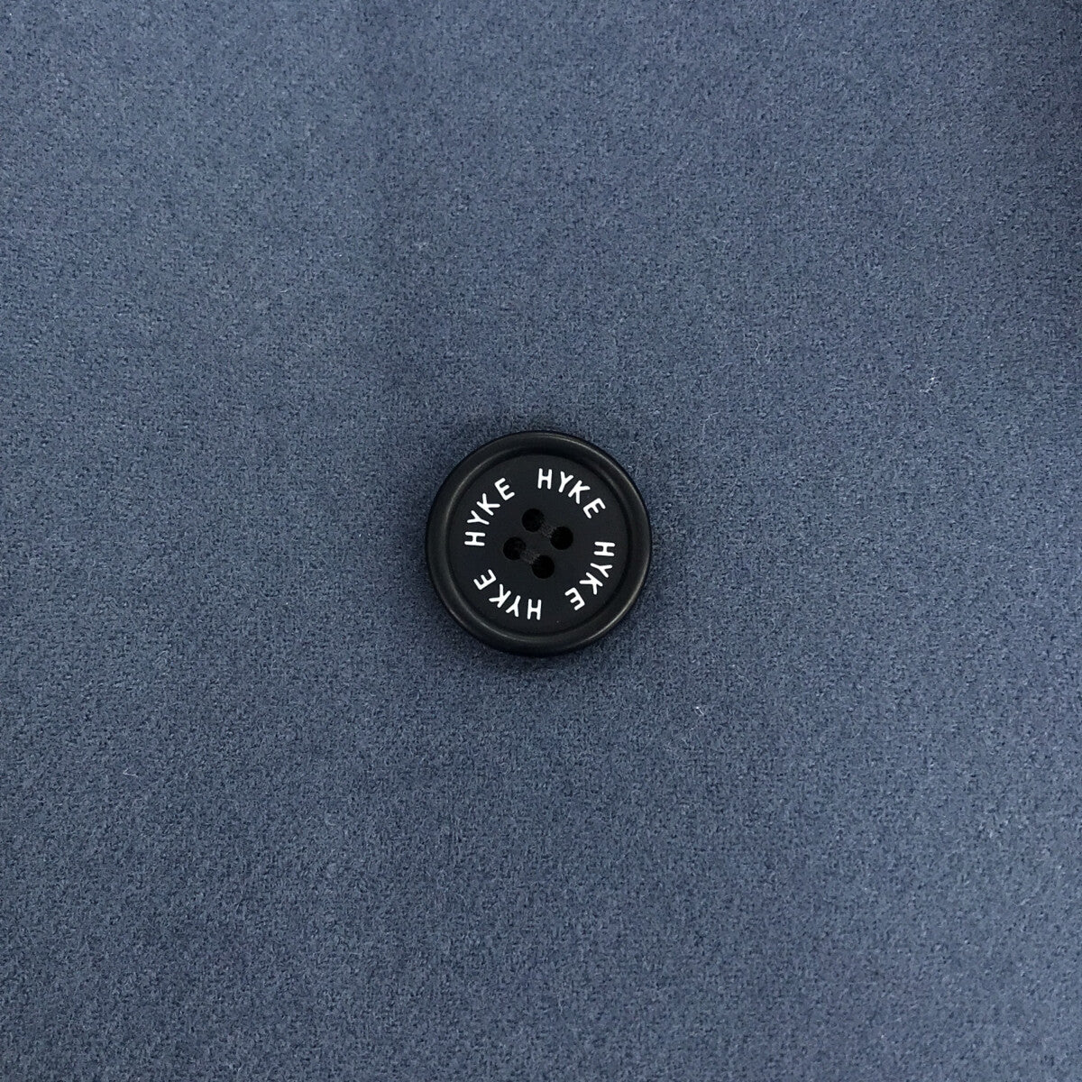 HYKE / 하이크 | 2022AW | 울 롱 코트 | 3 | 블루 | 여성