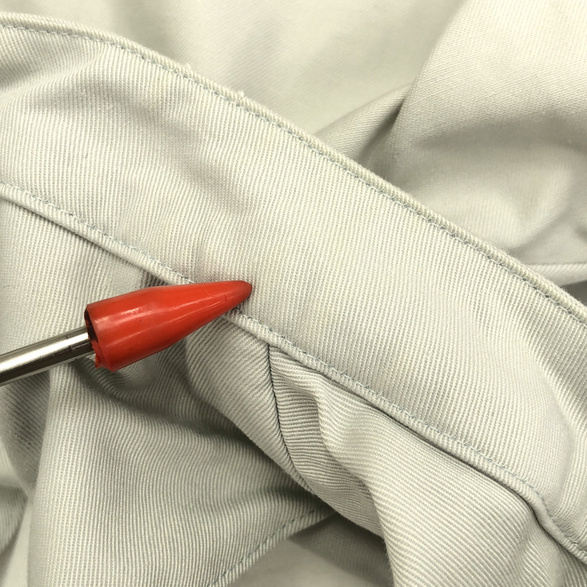 TENNE HANDCRAFTED MODERN | 連帽長斗篷大衣，棉質，長版斗篷大衣，F 碼，藍灰色，女款