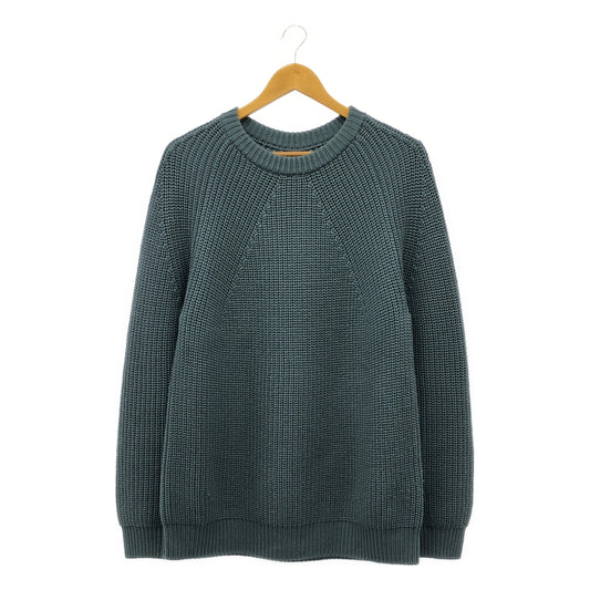 BATONER / BATONER | SIGNATURE CREWNECK KNIT One-sided crew neck knit pullover | Size 3 | Men's