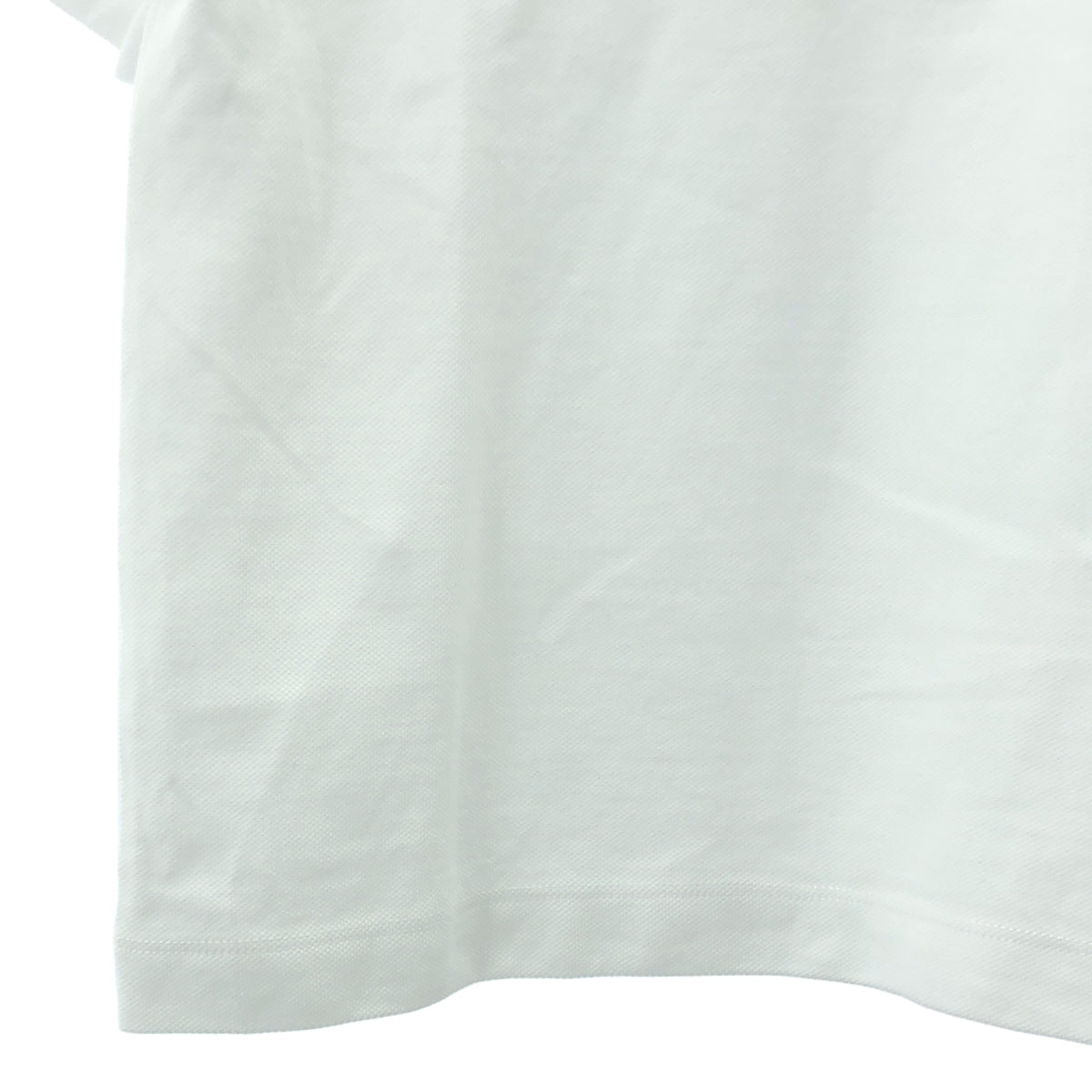 PATOU / 파투 | 피케 오가닉 코튼 Jp 로고 폴로 셔츠 | M | 화이트 | 여성