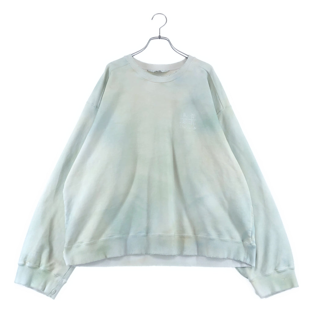 ANCELLM / アンセルム | 2025AW | BRIDGE SWEAT SHIRT ダメージ加工 グラフィックプリント オーバーサイズ スウェット | 2 | メンズ