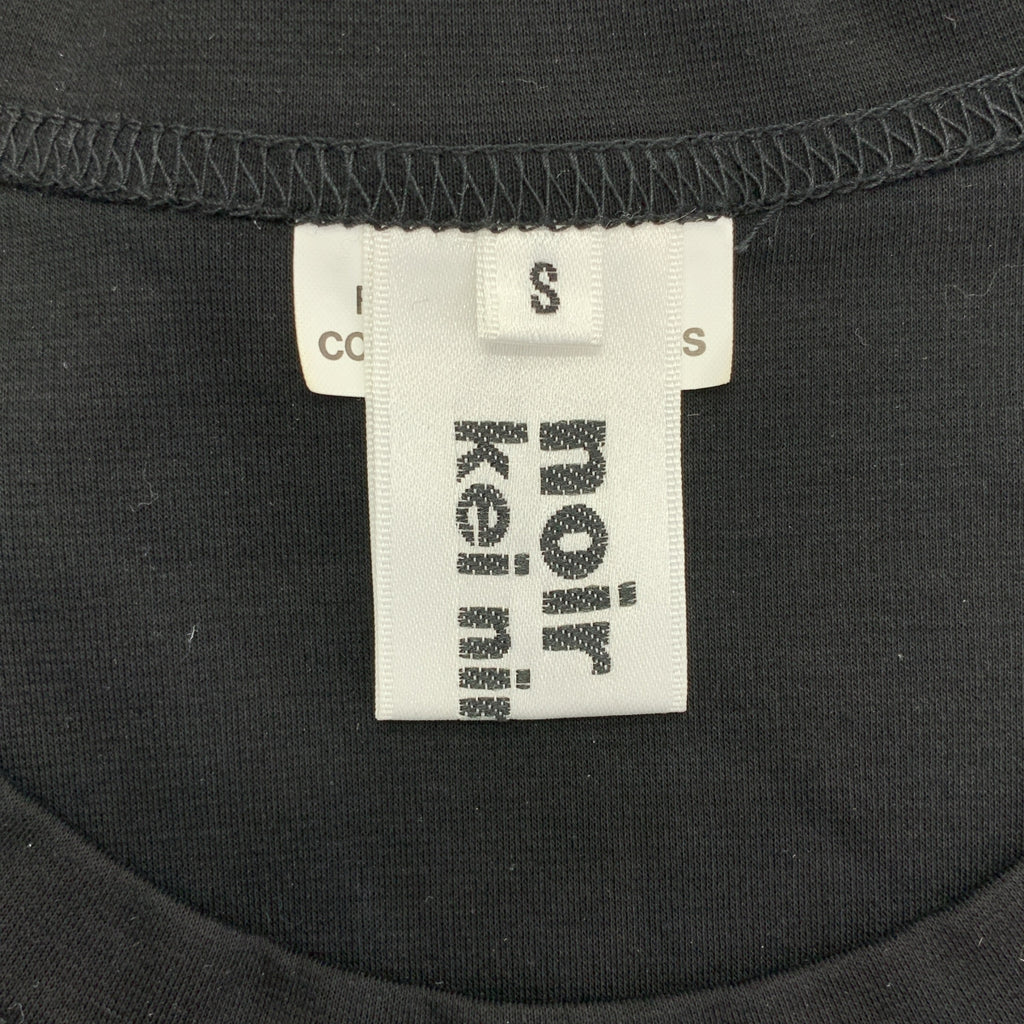 noir kei ninomiya / ノワールケイニノミヤ | 2019SS | 異素材 切替 プリーツドッキング カットソー | S | レディース