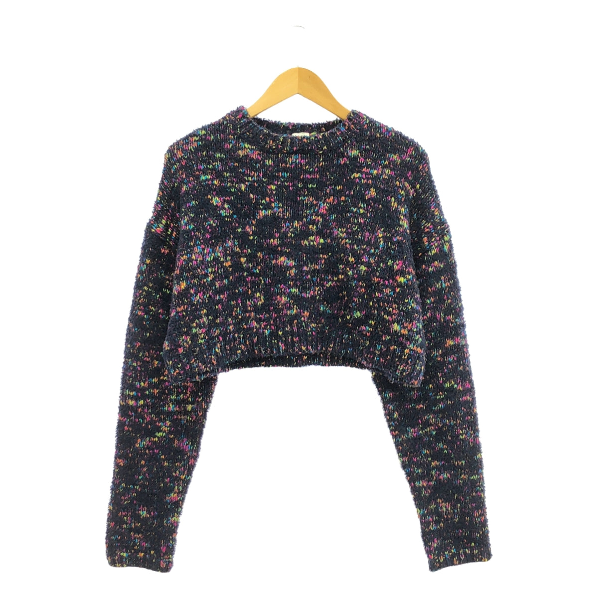 6(ROKU) 美容與青春 / Roku 美容與青春 | 2023 秋冬 |多竹節圓領針織 |海軍藍 / 多色 |女性的